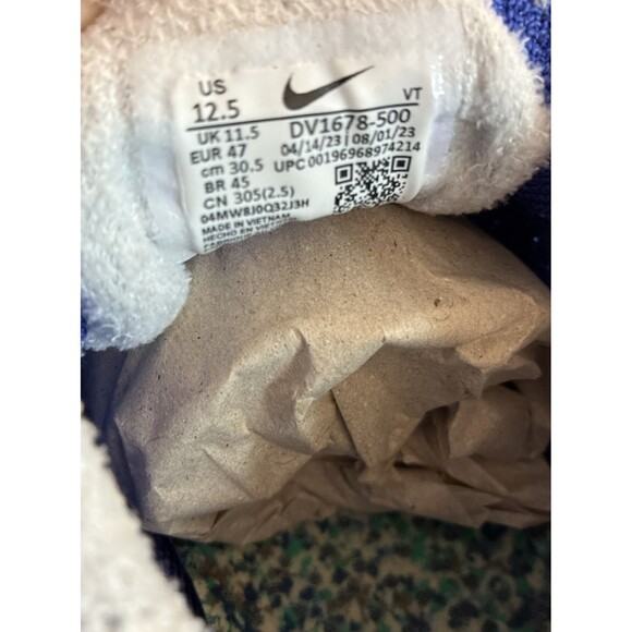 Nike Size 12.5 Air Vapormax 2023 Flyknit Light Ultramarine Platinum DV1678-500 - Picture 7 of 9